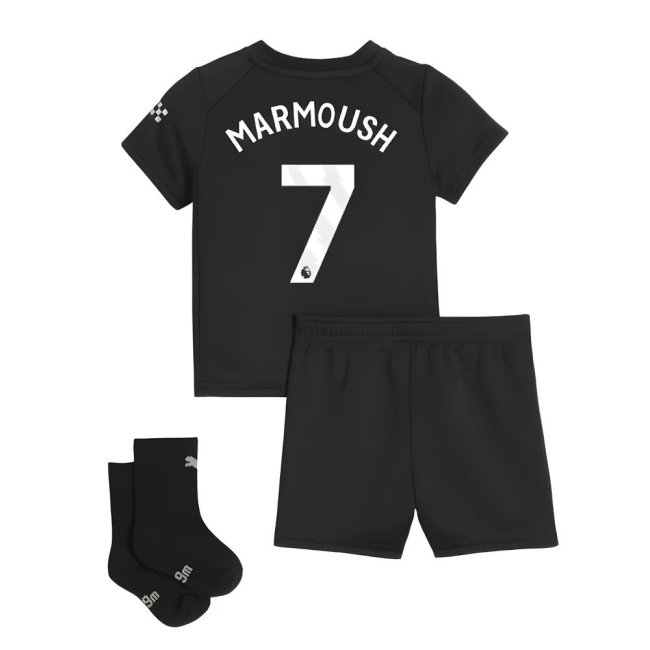 2025-2026 Man City Away Baby Kit (Marmoush 7)