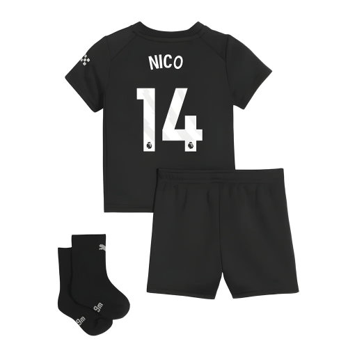 2025-2026 Man City Away Baby Kit (Nico 14)