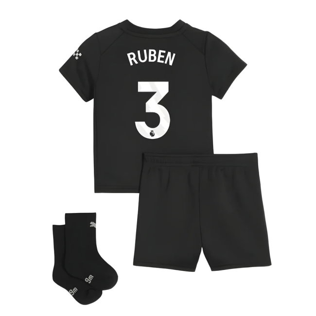 2025-2026 Man City Away Baby Kit (Ruben 3)
