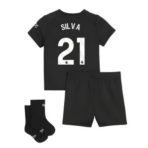 2025-2026 Man City Away Baby Kit (Silva 21)