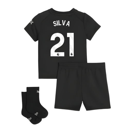2025-2026 Man City Away Baby Kit (Silva 21)