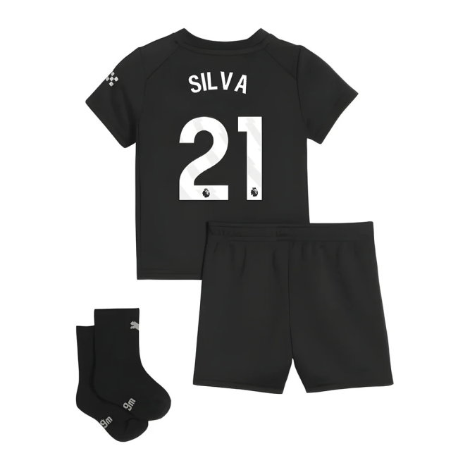 2025-2026 Man City Away Baby Kit (Silva 21)