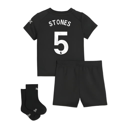 2025-2026 Man City Away Baby Kit (Stones 5)