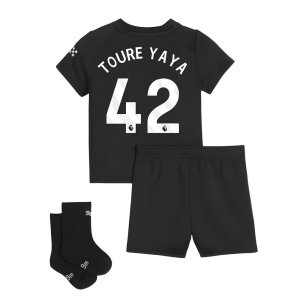 2025-2026 Man City Away Baby Kit (Toure Yaya 42)