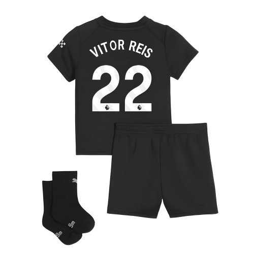 2025-2026 Man City Away Baby Kit (Vitor Reis 22)