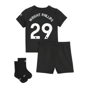 2025-2026 Man City Away Baby Kit (Wright Phillips 29)
