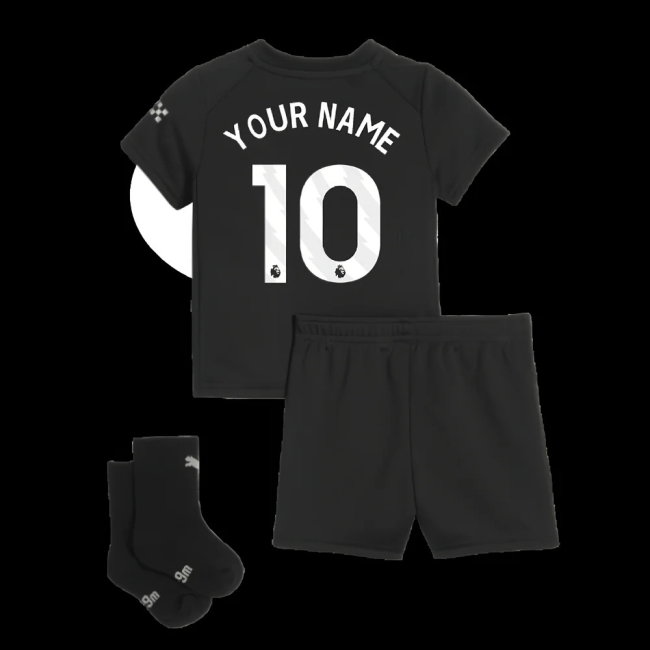 2025-2026 Man City Away Baby Kit (Your Name)