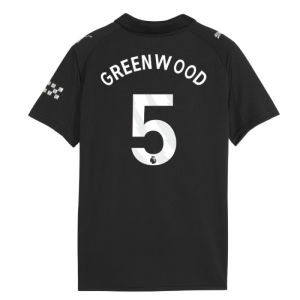 2025-2026 Man City Away Mini Kit (Greenwood 5)