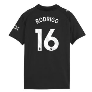 2025-2026 Man City Away Mini Kit (Rodrigo 16)
