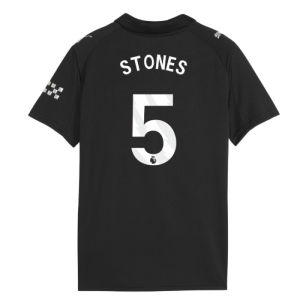 2025-2026 Man City Away Mini Kit (Stones 5)