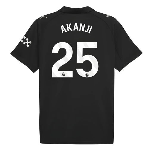 2025-2026 Man City Away Shirt (Akanji 25)  2025-2026 Man City Away Shirt (Akanji 25)
