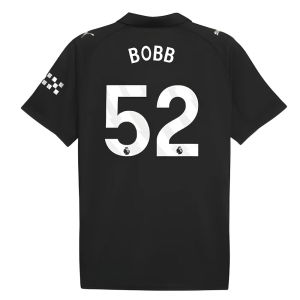 2025-2026 Man City Away Shirt (Bobb 52)