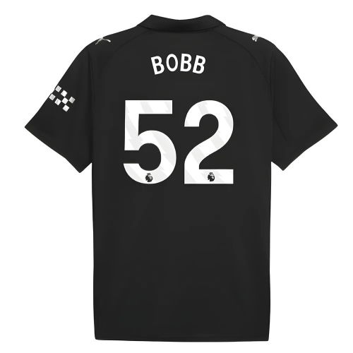 2025-2026 Man City Away Shirt (Bobb 52)