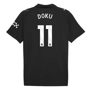 2025-2026 Man City Away Shirt (Doku 11)
