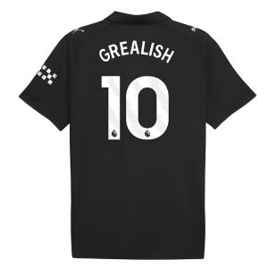 2025-2026 Man City Away Shirt (Grealish 10)