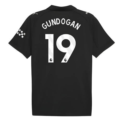 2025-2026 Man City Away Shirt (Gundogan 19)