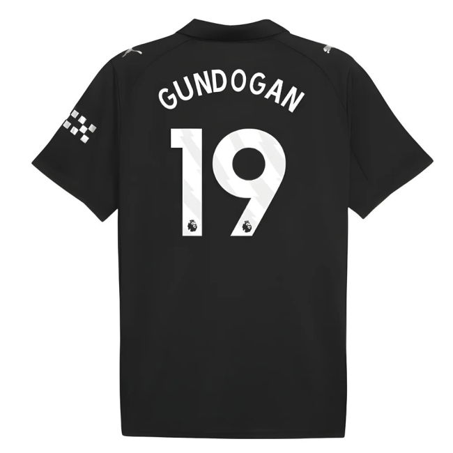 2025-2026 Man City Away Shirt (Gundogan 19)