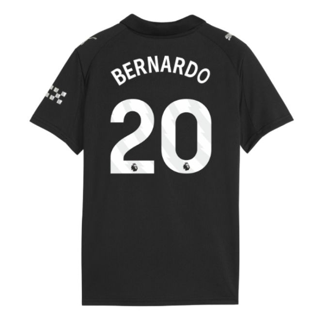 2025-2026 Man City Away Shirt (Kids) (Bernardo 20)