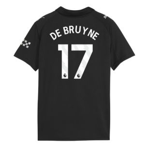 2025-2026 Man City Away Shirt (Kids) (De Bruyne 17)
