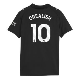 2025-2026 Man City Away Shirt (Kids) (Grealish 10)