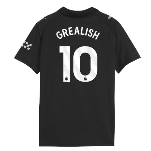 2025-2026 Man City Away Shirt (Kids) (Grealish 10)
