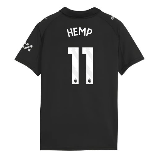 2025-2026 Man City Away Shirt (Kids) (Hemp 11)