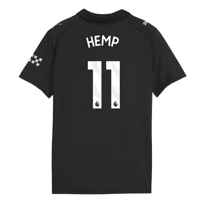 2025-2026 Man City Away Shirt (Kids) (Hemp 11)
