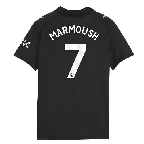 2025-2026 Man City Away Shirt (Kids) (Marmoush 7)