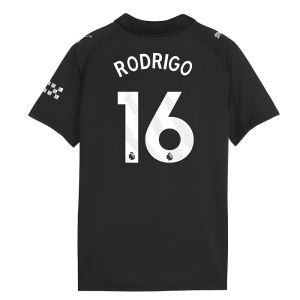 2025-2026 Man City Away Shirt (Kids) (Rodrigo 16)
