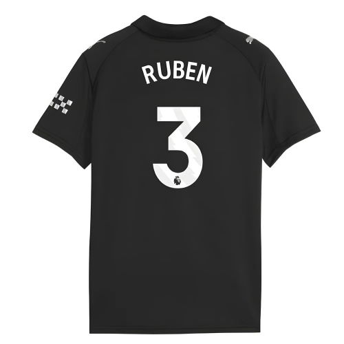 2025-2026 Man City Away Shirt (Kids) (Ruben 3)