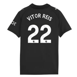 2025-2026 Man City Away Shirt (Kids) (Vitor Reis 22)