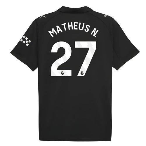 2025-2026 Man City Away Shirt (Matheus N. 27)