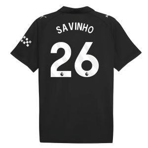 2025-2026 Man City Away Shirt (Savinho 26)