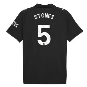 2025-2026 Man City Away Shirt (Stones 5)