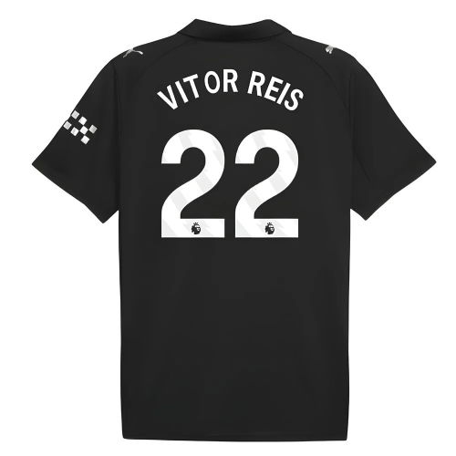 2025-2026 Man City Away Shirt (Vitor Reis 22)  2025-2026 Man City Away Shirt (Vitor Reis 22)