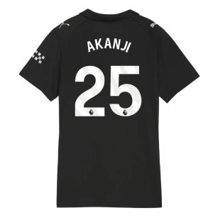 2025-2026 Man City Away Shirt (Womens) (Akanji 25)