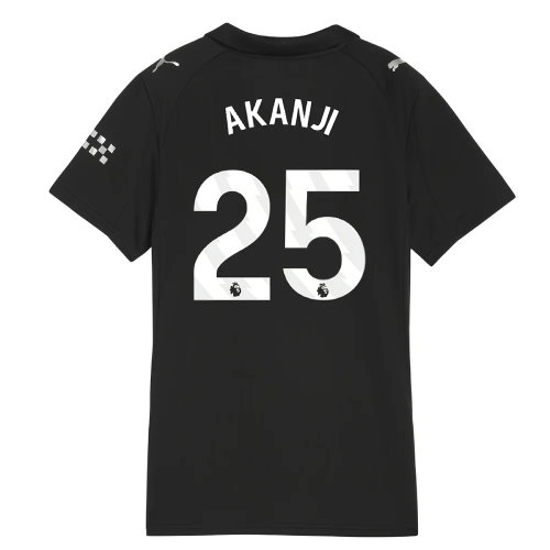 2025-2026 Man City Away Shirt (Womens) (Akanji 25)