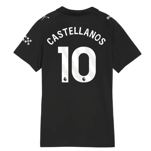 2025-2026 Man City Away Shirt (Womens) (Castellanos 10)