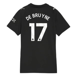 2025-2026 Man City Away Shirt (Womens) (De Bruyne 17)