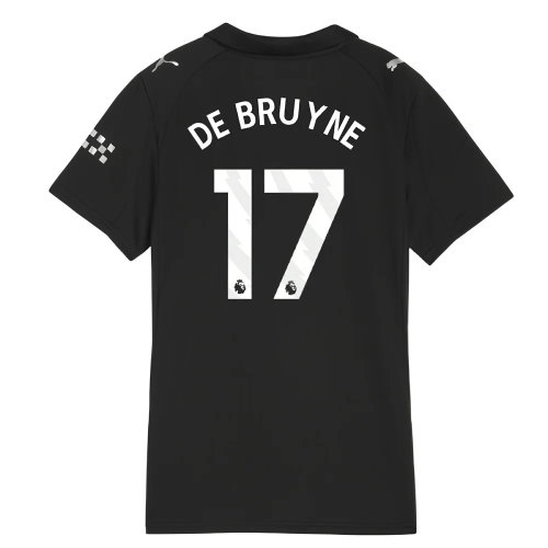 2025-2026 Man City Away Shirt (Womens) (De Bruyne 17)