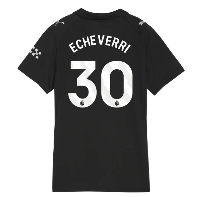2025-2026 Man City Away Shirt (Womens) (Echeverri 30)