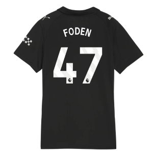 2025-2026 Man City Away Shirt (Womens) (Foden 47)