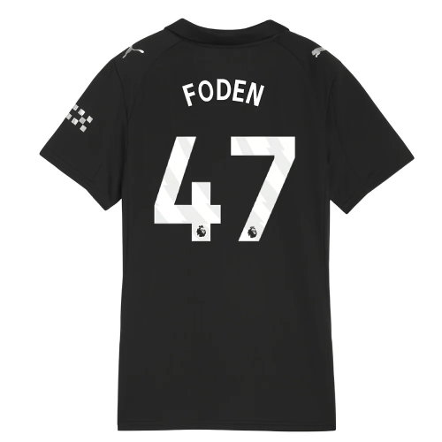 2025-2026 Man City Away Shirt (Womens) (Foden 47)