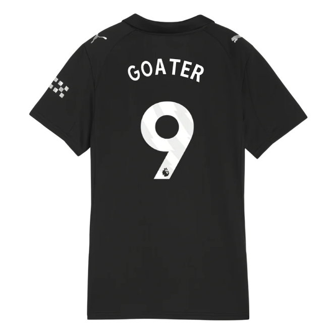 2025-2026 Man City Away Shirt (Womens) (Goater 9)