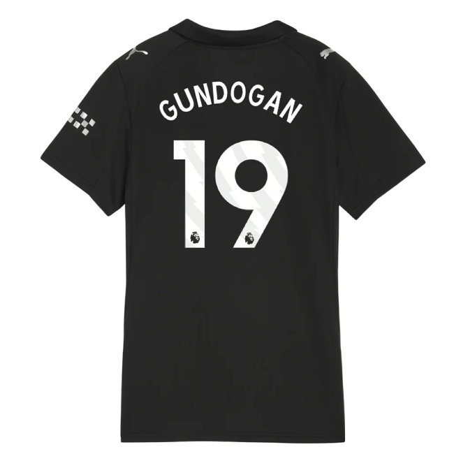 2025-2026 Man City Away Shirt (Womens) (Gundogan 19)