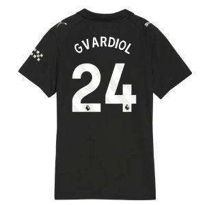 2025-2026 Man City Away Shirt (Womens) (Gvardiol 24)
