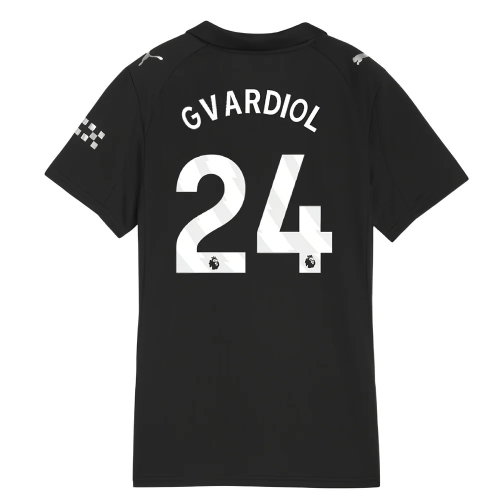 2025-2026 Man City Away Shirt (Womens) (Gvardiol 24)