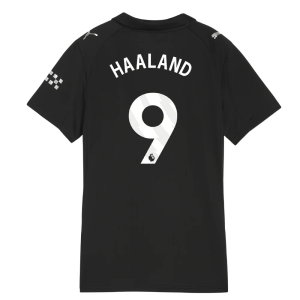 2025-2026 Man City Away Shirt (Womens) (Haaland 9)