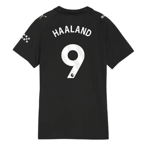 2025-2026 Man City Away Shirt (Womens) (Haaland 9)