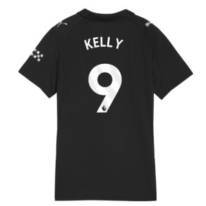 2025-2026 Man City Away Shirt (Womens) (Kelly 9)